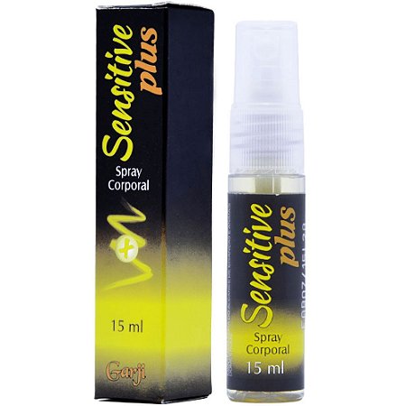 Anestésico Siliconado Sensitive Plus Spray 15ml Garji