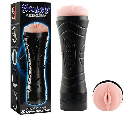 Masturbador Lanterna Vagina Multivelocidade Imita Com Perfeição Textura da Pele/ Com Vibração