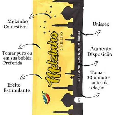 Melzinho Árabe do Prazer Estimulante Natural Unissex 10g