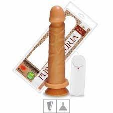 Prótese Com Vibro E Ventosa 15X4cm Sexy Fantasy 2 PILHAS DE BRINDE