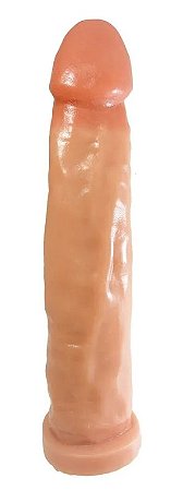 Garanhão Pênis Realística Maciça 28,6 x 5,4 cm