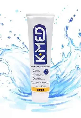 Gel Lubrificante Íntimo 100g K-Med