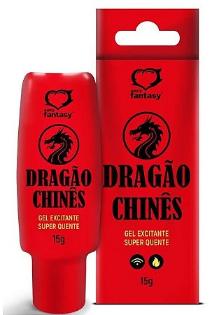 Gel Excitante Unissex Dragão Chinês 15g Sexy Fantasy ( Excitante Super Quente Hot )