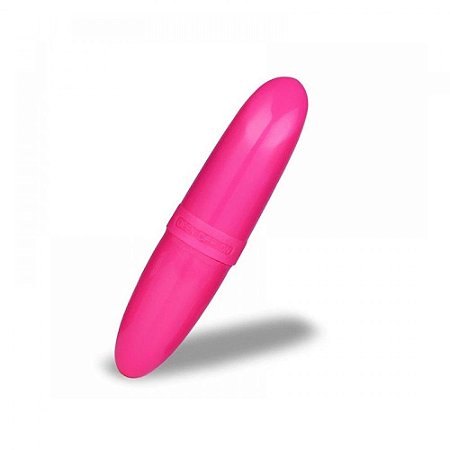 Vibrador Ponto G Formato  De Batom- Magenta
