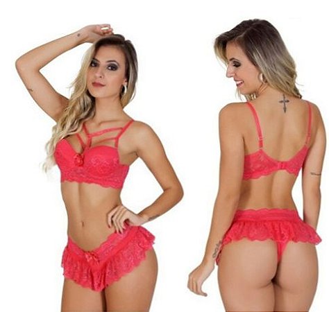 Conjunto Strappy Giovana De Prazer