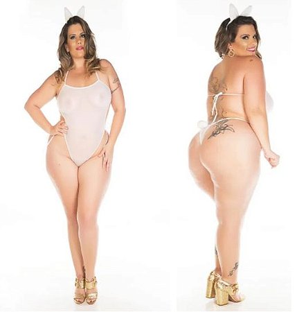 Mini Fantasia Coelha II Plus Size