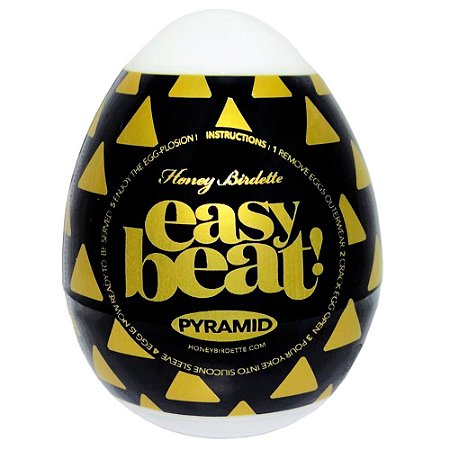 Egg Masturbador Masculino Easy Beat Pyramid- EGG PYRAMID