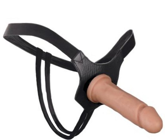 Cinta Com Pênis -17.5 X 3.8 CM Cor BEGE -KT723