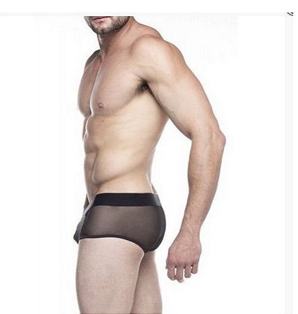 Sungão em Tule com Transparência Black