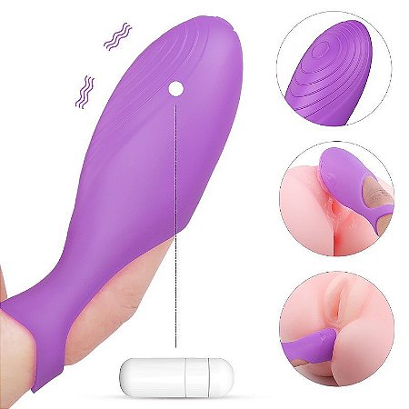 Dedeira Massageadora Ideal Para Masturbação e Estimulação Externa-S-Hande