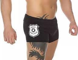 Cueca Sensual Policial Pimenta Sexy