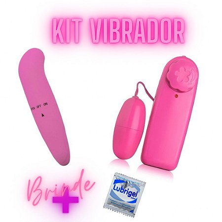 Kit Vibrador Ponto G+ Capsula Vibratória Bullet Estimulador De Clitóris(CORES DE ACORDO COM DISPONIBILIDADE EM ESTOQUE )