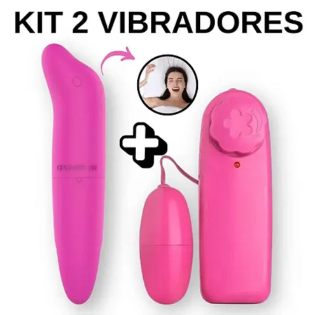 Kit 1 Vibrado Ponto G +1 Massageador Capsula Vibração ( 4 Pilhas  BRINDE + 1 Raspadinha Kama Sutra)