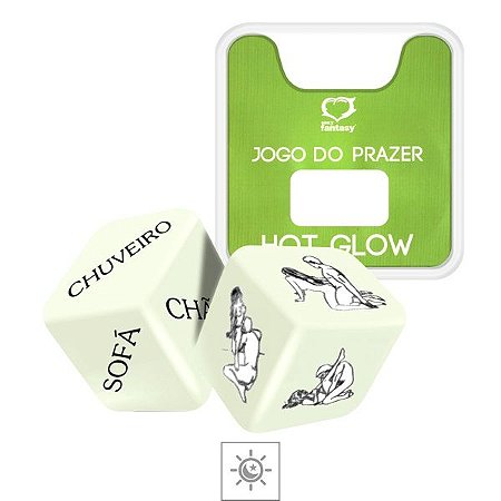 Jogo Do Prazer Hot Glow 02 Dadinhos Os Cubos Contém Posições Sexuais