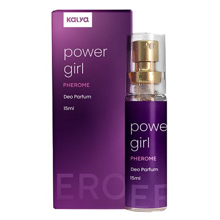 Perfume Feminino Pherome Power Girl 15ml Kalya