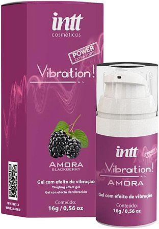 Vibration! Gel Que Vibra Power 17Ml Intt- Sabor AMORA