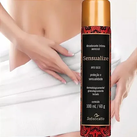 Desodorante Jato Seco Íntimo Sensualize 100ml