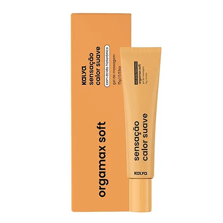 Gel Orgamax SOFT Facilitador de Orgasmo - Com Ácido Hialurônic 15g
