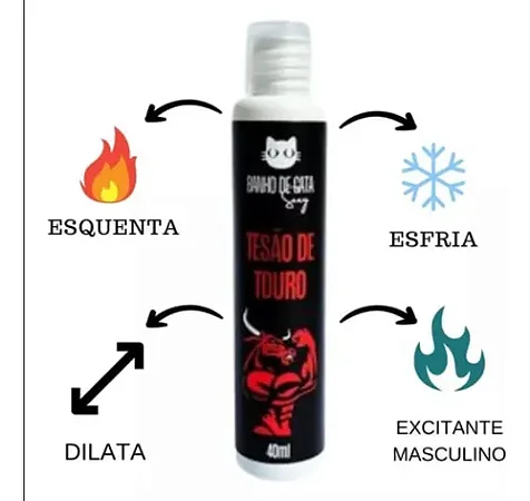 Excitante Pau De Cavalo Esquentar, Esfriar e E Dilatar Potencializador de Ereção 40 ml