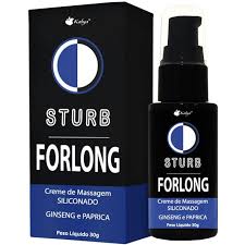 Lubrificante Siliconado Masculino Sturb Forlong Prolonga 30ml