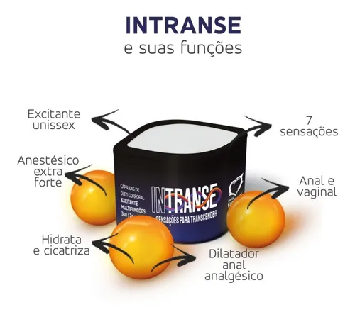 Bolinha Multifuncional InTranse - Ação Excitante 03 Unidades