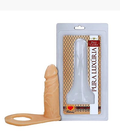 Anel Companheiro Pênis de Borracha 15x3,2cm