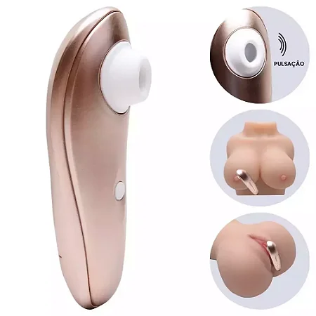 Estimulador Sugador De Vibrador Clitóris 7 Modos De Pulsação-Utilize 2 pilhas De AAA-PILHAS BRINDE-Utilize 2 pilhas De AAA-PILHAS BRINDE-
