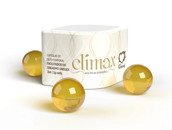 Bolinha Cápsula Funcional Facilitador De Orgasmos Clímax Com 3un