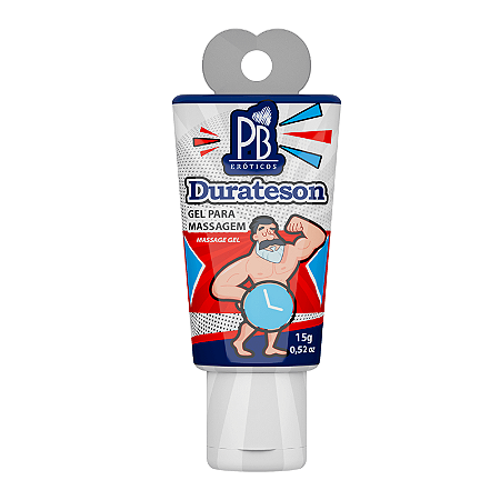 Gel prolongador De Ereção Masculino Durateson 15G Pb