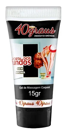 Porta dos Fundos 40 Graus- Gel Lubrificante Anestésico Anal  NEUTRO-