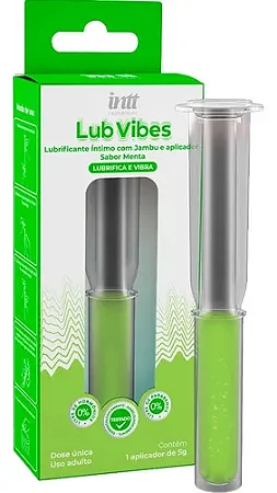 Lub Vibes Lubrificante Íntimo com Jambu e Aplicador 5g Sabor Neutro