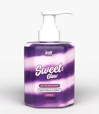 Sweet Glow: Hidratante Corporal Com Aroma De AMORA e Toque Super Aveludado 240ml INTT