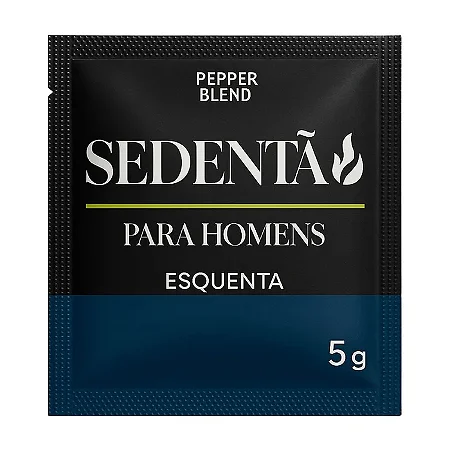 Sachê Sedentão Excitante Masculino Vasodilata e Aquece 5g