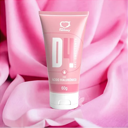 Lubrificante Hidratante Com Ácido Hialurônico - D4 Umectante 60g