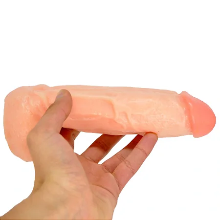Pênis Kong com Escroto em Silicone 16 x 5 cm