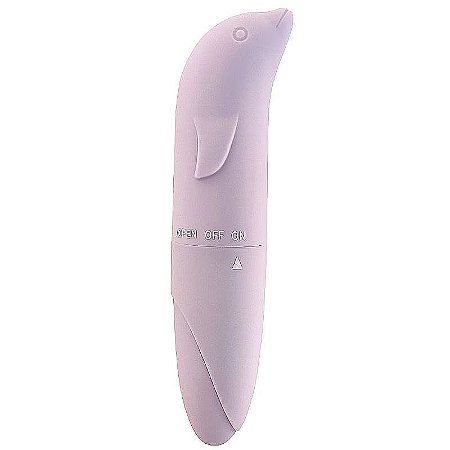 Vibrador de Ponto G - Golfinho Aveludado - SI Cor Lilás