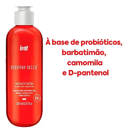 Sabonete Intimo Déborah Secco 200ml Intt