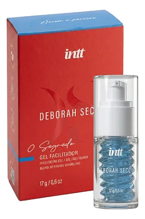 Gel Facilitador Deborah Secco Lubrificante Dessensibilizador Com Aroma Frutas Vermelhas 17g