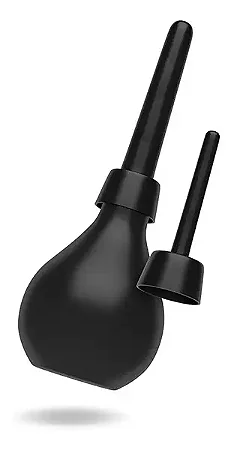 Ducha Íntima Ginecológica - Preta- Capacidade: 250ML