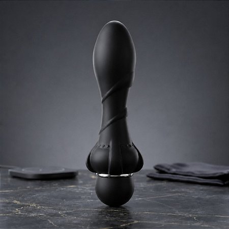 Epic Chubby é Um Plug Anal Com Vibrador e Massageador Estimulador de Próstata Com Vibrador 10 velocidades Em Silicone