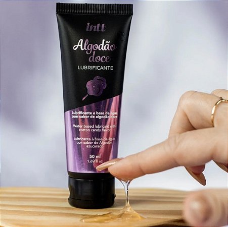 Lubrificante Algodão Doce à Base de Água intt 50ml ( UNISSEX)