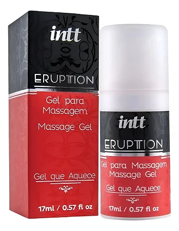 Eruption Gel Excitante Estimulante Orgasmos Feminino Vasodilatador -POTENCIALIZADOR DE ORGASNMOS-17ml Intt