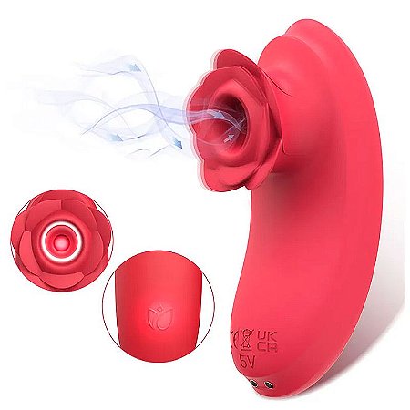 Vibrador de Pulsação - Losa- S-Hande-Com 9 Modos de Pulsação Recarregável Via USB