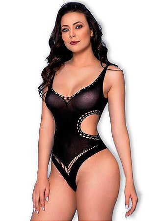 Body Com Aberturas Nas Laterais Tamanho: Unico- Y6030