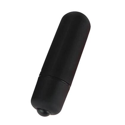 Vibrador Para Estimular o Clitóris - Power Bullet - 5 cm - Utiliza 3 baterias LR44 ( Inclusas)1 Modo de vibração- Black