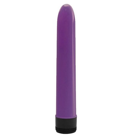 Vibrador Personal Aveludado 17,5cm Roxo