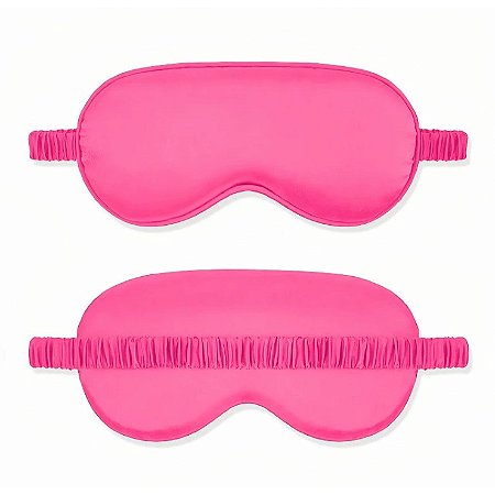 Venda Tapa Olhos Em Couro Sintético Cor Pink