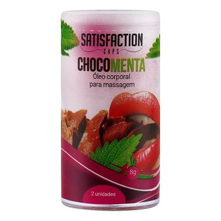 Bolinha Beijavel Satisfaction Chocomenta C/2 Un