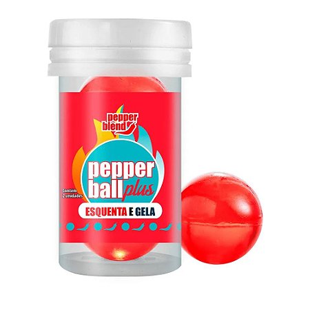 Pepper Ball Plus Esquenta e  Gela C/2 Un
