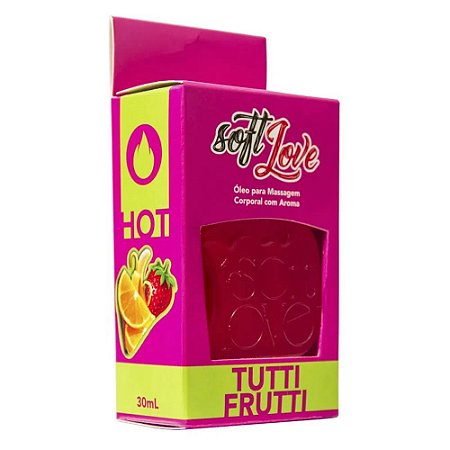 Gel Comestível Tutti Frutti 30ml Soft Love